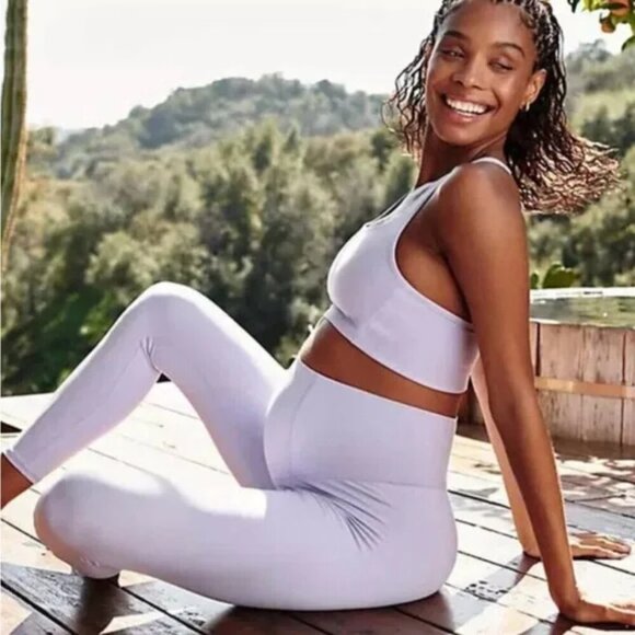 NWT $108 FP Movement x Hatch Never Better Legging Orchid Purple MEDIUM Maternity - Picture 3 of 5